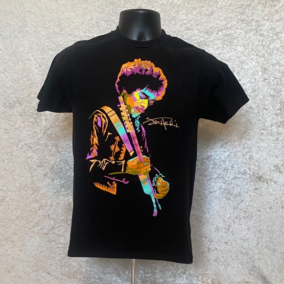 AUTHENTIC JIMMY HENDRIX GRAPHIC T-SHIRT - Picture 1 of 10